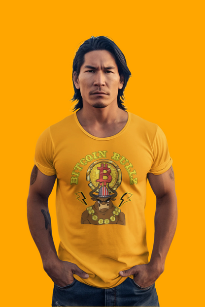 🔥 Bitcoin Bullz™ Limited Drop: Mens Streetwear Tee – BULL ENERGY  Viral Crypto Style for Rebels & Risk-Takers (500pcs Max 🔥