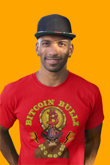 🔥 Bitcoin Bullz™ Limited Drop: Mens Streetwear Tee – BULL ENERGY  Viral Crypto Style for Rebels & Risk-Takers (500pcs Max 🔥