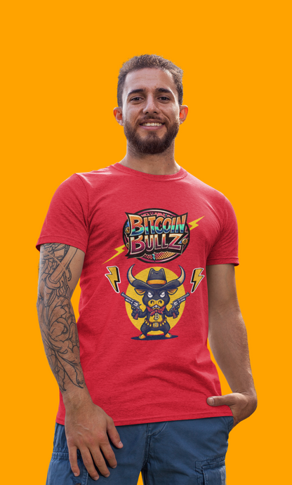 🔥 Bitcoin Bullz™ Limited Drop: Mens Streetwear Tee – Bold Crypto Style for Rebels & Risk-Takers (500pcs Max) 🔥