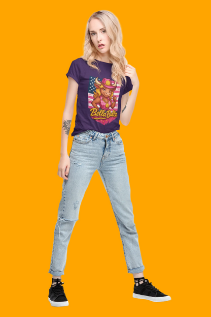 Women's T-Shirt Limited Design Crypto Lovers Bull RepresentTee