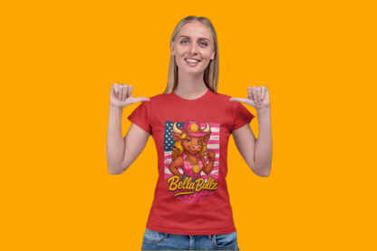 Women's T-Shirt Limited Design Crypto Lovers Bull RepresentTee