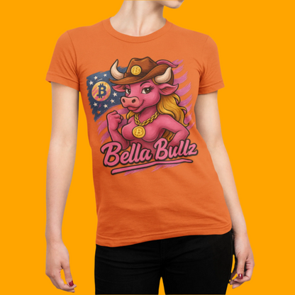 Bella Bullz Women's Exclusive Design for Crypto Women Identity