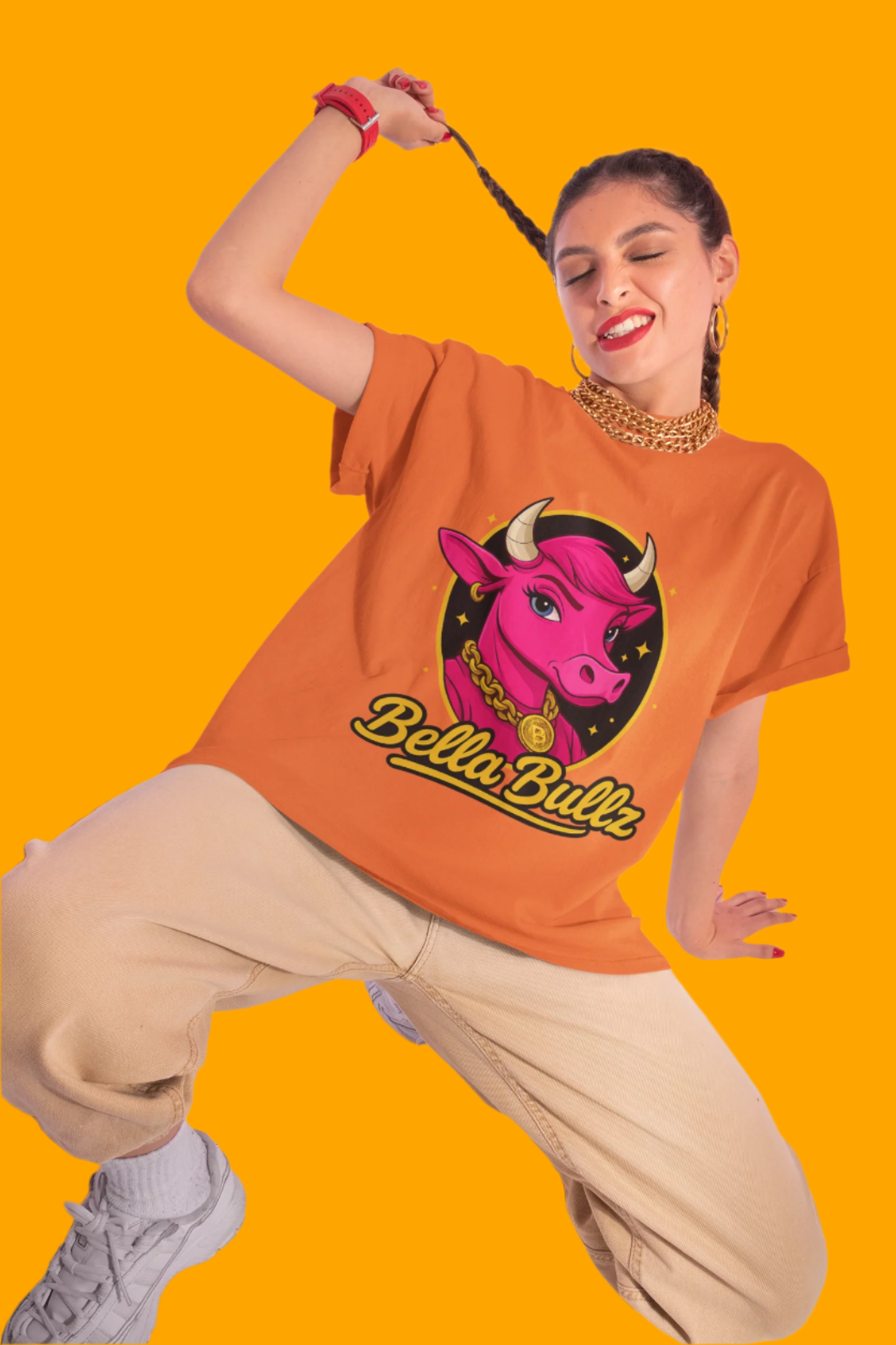 Women’s Graphic Tee - Crypto Bullz Western Texas Shirt, Crypto Passion, Rodeo Bella Bullz, Limited Design