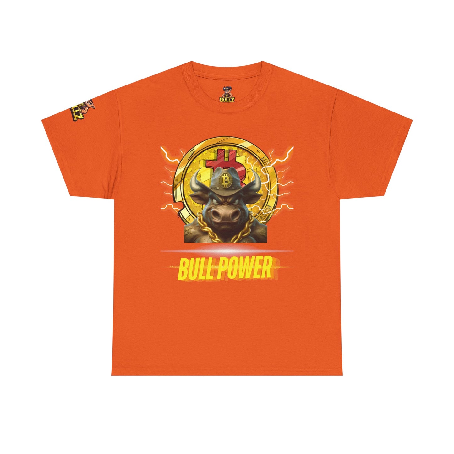 🔥  Bitcoin Bullz™ All-American Limited Edition Tee – Bold Patriotic Streetwear for Independent Spirits (Only 500 Made!) 🔥
