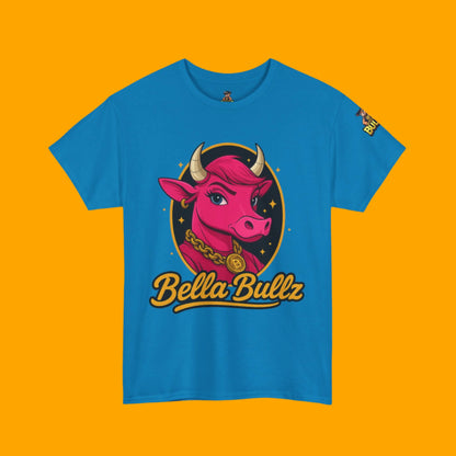 Women’s Graphic Tee - Crypto Bullz Western Texas Shirt, Crypto Passion, Rodeo Bella Bullz, Limited Design
