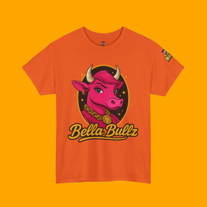 Women’s Graphic Tee - Crypto Bullz Western Texas Shirt, Crypto Passion, Rodeo Bella Bullz, Limited Design