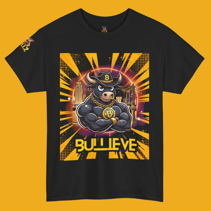 🔥 Bitcoin Bullz™ Brooklyn New York Crypto Street Tee – Bold Design for Bitcoin Bulls & Independence Lovers Limited Edition 500 Pieces Only 🔥