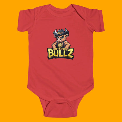 Bitcoin Bullz Infant Bodysuit – Cute Crypto-Themed Baby Wear