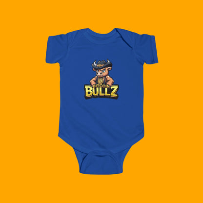 Bitcoin Bullz Infant Bodysuit – Cute Crypto-Themed Baby Wear