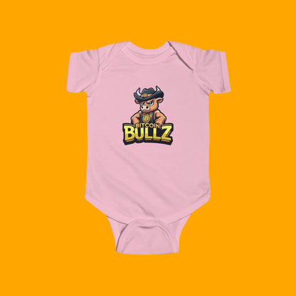 Bitcoin Bullz Infant Bodysuit – Cute Crypto-Themed Baby Wear
