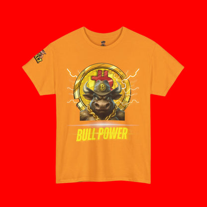 🔥  Bitcoin Bullz™ All-American Limited Edition Tee – Bold Patriotic Streetwear for Independent Spirits (Only 500 Made!) 🔥