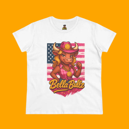 Women's T-Shirt Limited Design Crypto Lovers Bull RepresentTee
