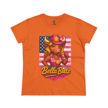 Women's T-Shirt Limited Design Crypto Lovers Bull RepresentTee