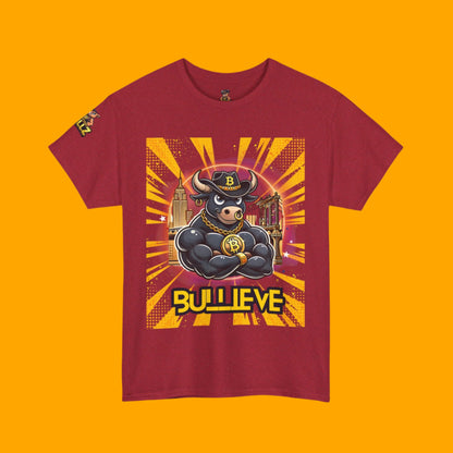 🔥 Bitcoin Bullz™ Brooklyn New York Crypto Street Tee – Bold Design for Bitcoin Bulls & Independence Lovers Limited Edition 500 Pieces Only 🔥