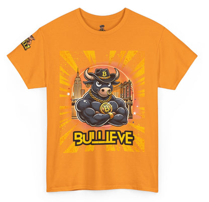🔥 Bitcoin Bullz™ Brooklyn New York Crypto Street Tee – Bold Design for Bitcoin Bulls & Independence Lovers Limited Edition 500 Pieces Only 🔥