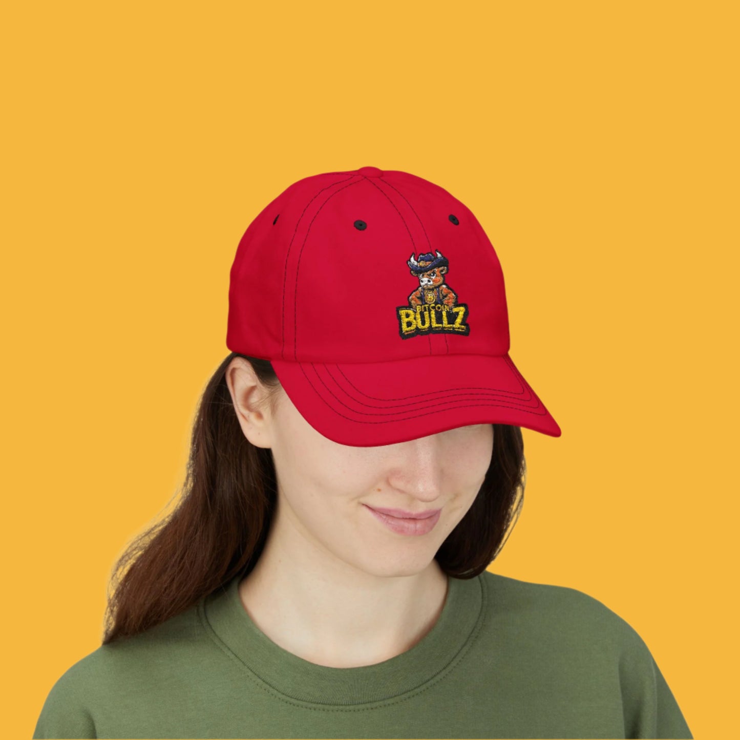 Classic Dad Cap Bitcoin Bullz Limited Design Edition for Crypto Lovers